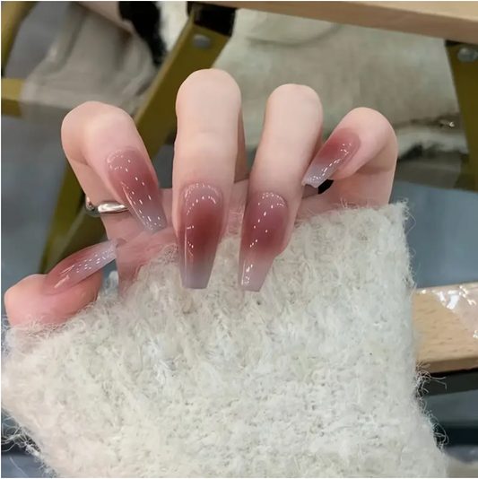 Nude Ombre Nails