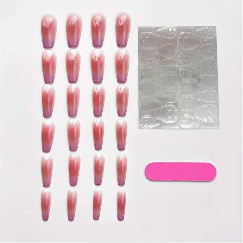 Nude Ombre Nails